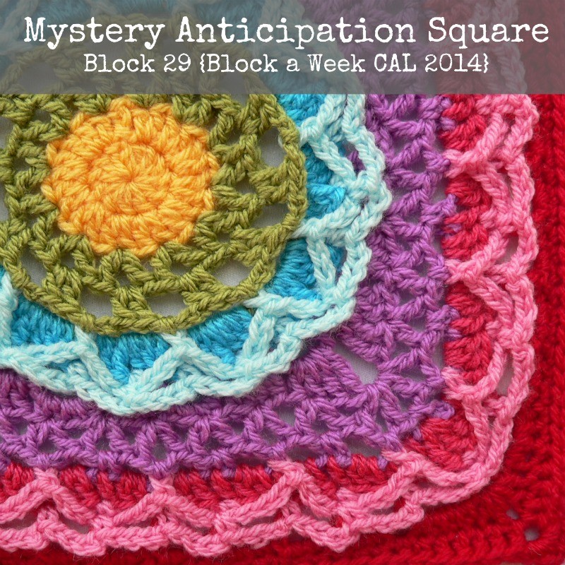 Mystery Anticipation Square Block a Week CAL 2014