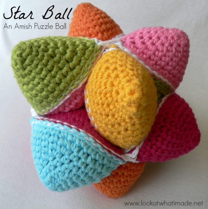 Crochet store puzzle ball