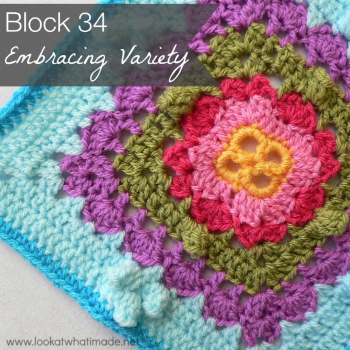 Embracing Variety Crochet Square Photo Tutorial