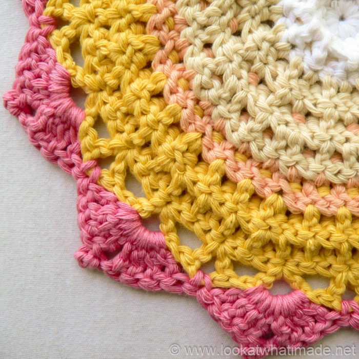 King Protea Mandala Crochet Mandala Pattern