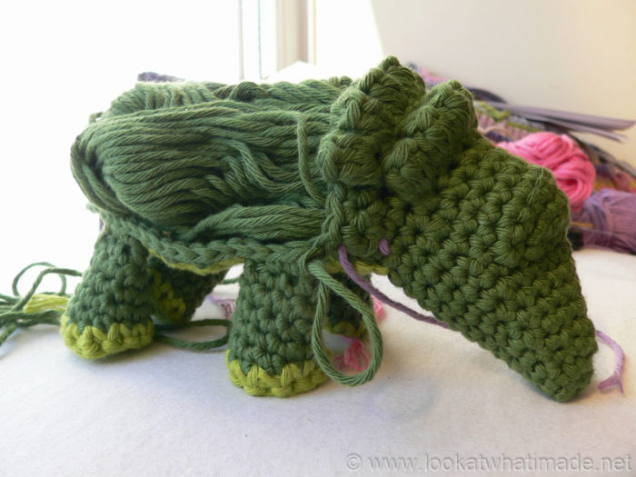 crochet crocodile