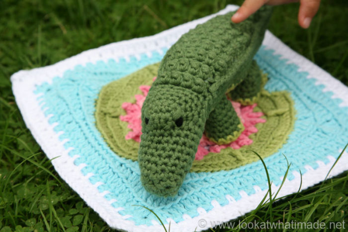 Colin the Crochet Crocodile