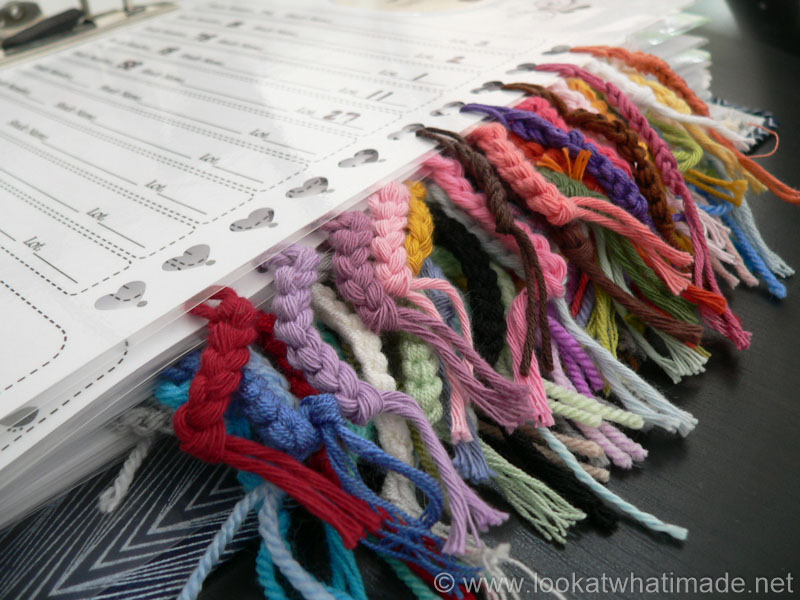 crochet yarn organizer