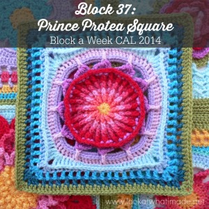 Prince Protea Square Photo Tutorial and Pattern