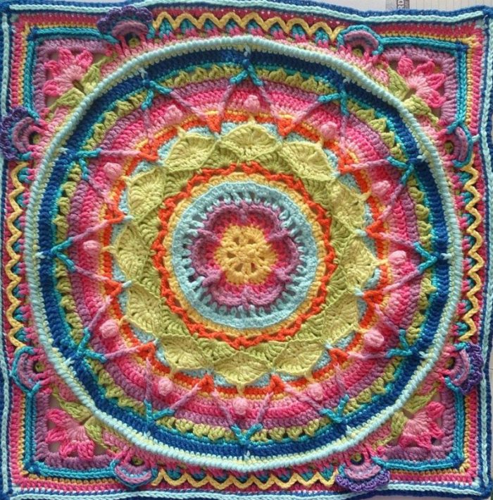 Sophie's Mandala (Large) pattern by Dedri Uys - Ravelry