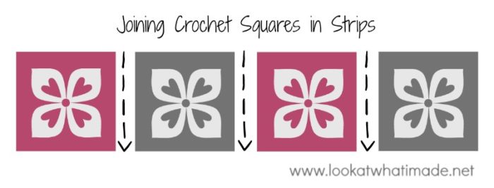 Joining Crochet Squares