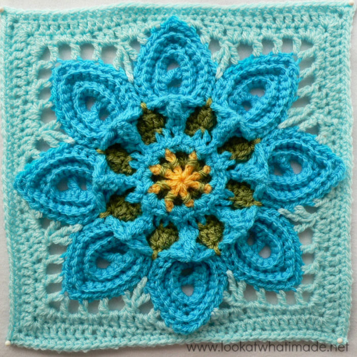 Purifying Puritans Crochet Square