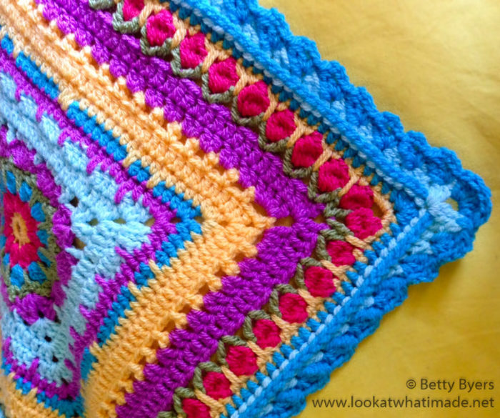 Betty's Blanket Crochet Afghan Block a Week CAL 2014