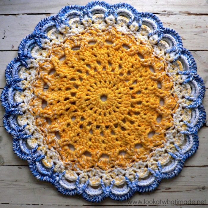 Crochet Mandala 21 Large Crochet Square Inspiration
