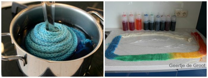 How to Hand Dye Yarn Geertje de Groot