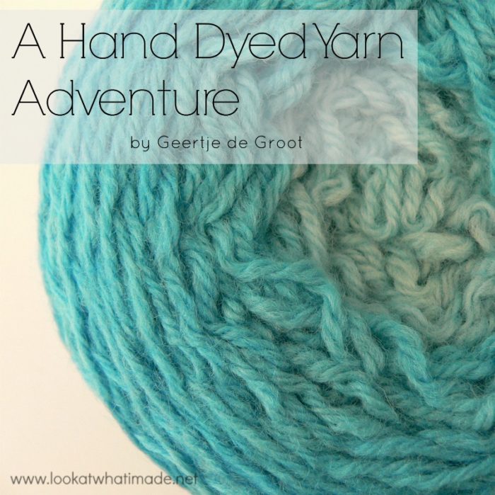 How to Hand Dye Yarn Geertje de Groot