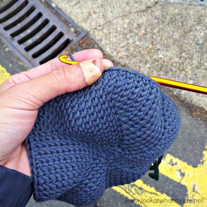 Is it Knit Crochet Hat Walking While You Crochet