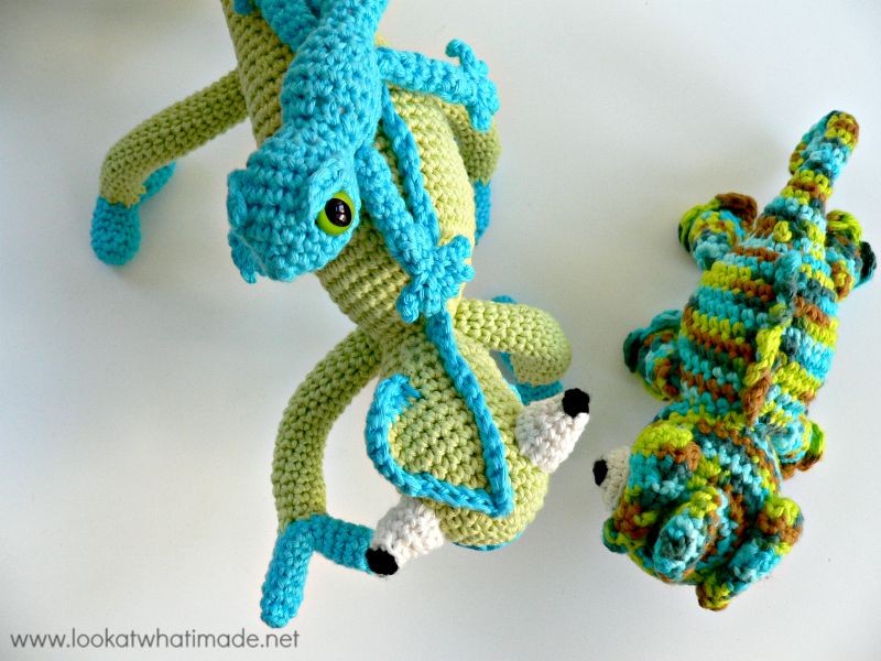 4 Fabulous Crochet Lizard Patterns A Mini Roundup