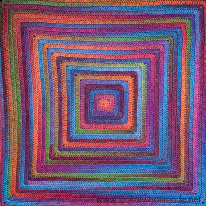 crochet blanket square