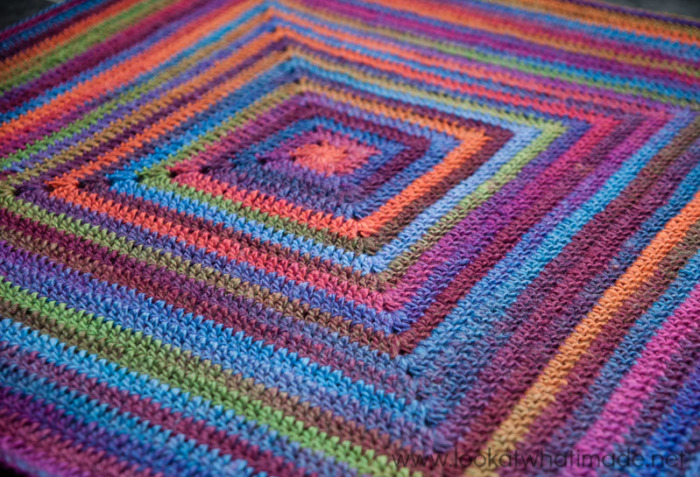 Continuous Crochet Baby Blanket