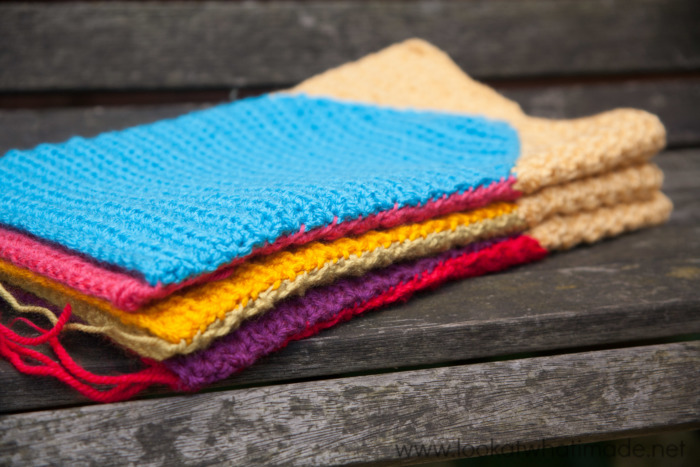 crochet beach huts