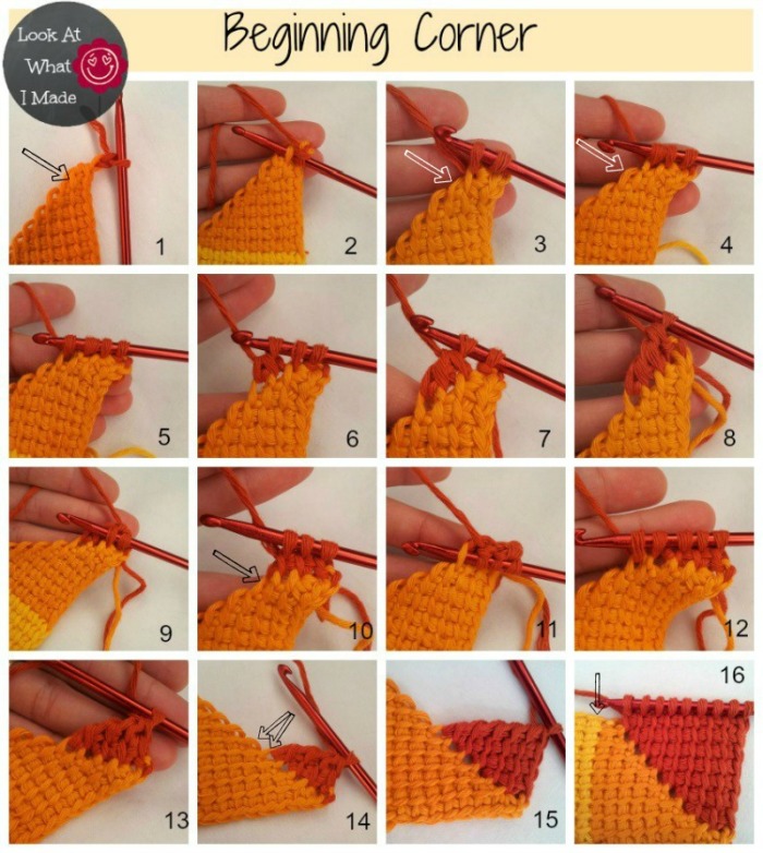 Tunisian Crochet Ten Stitch Blanket Pattern