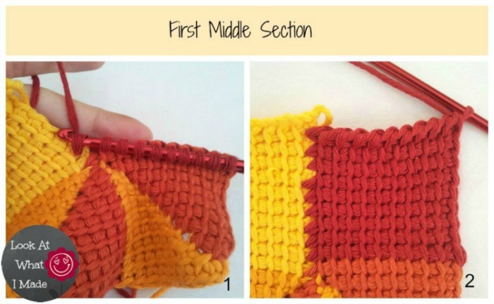 Tunisian Crochet Ten Stitch Blanket Pattern