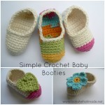 Free Customizable Crochet Baby Booties Pattern