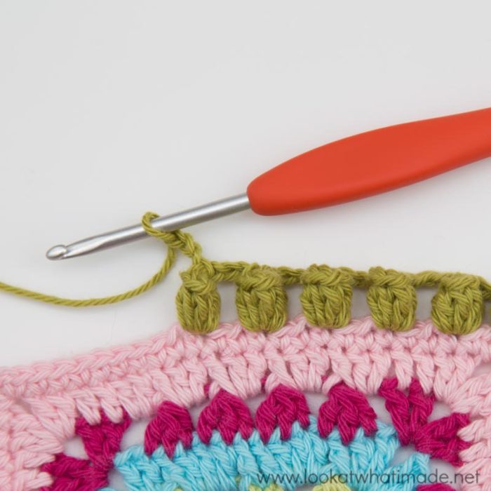 How to Crochet Lazy Popcorn Stitch