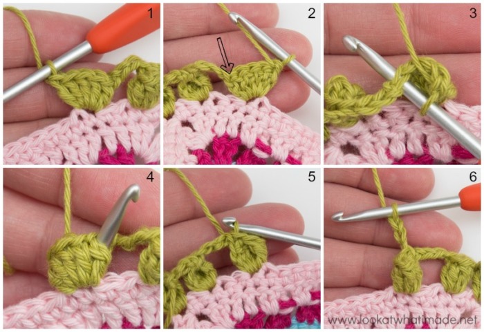 How to Crochet Lazy Popcorn Stitch