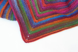 Joy's Journey Continuous Crochet Blanket