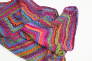 Joy's Journey Continuous Crochet Blanket