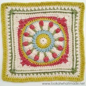 Wishing Well Crochet Square Moogly CAL 2016