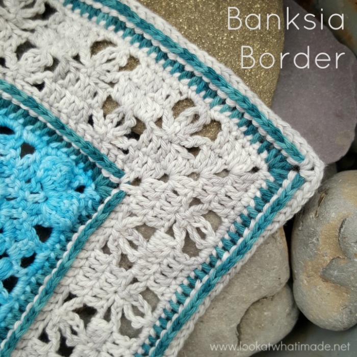 Banksia Border Crochet Pattern