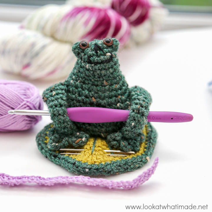 My Little Froggy Helper Hook and Needle Keep Pattern