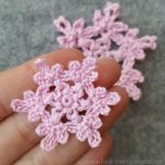 Floral Crochet Snowflake Pattern