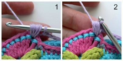 Crochet Puff Stitch Without Ch Closure