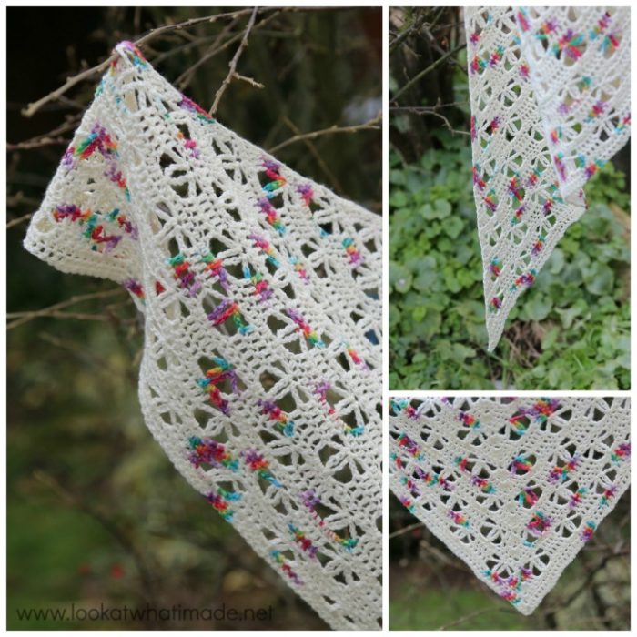 Banksia Shawl Crochet Pattern