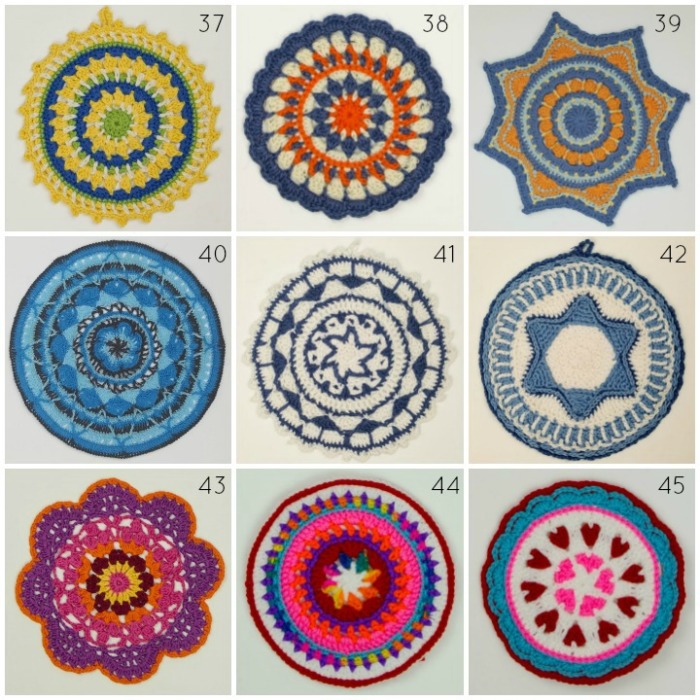 Crochet Mandala Wall
