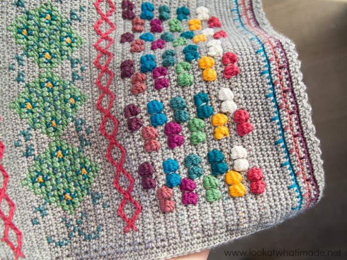 Hygge CAL Hygge Shawl Crochet Cross Stitch