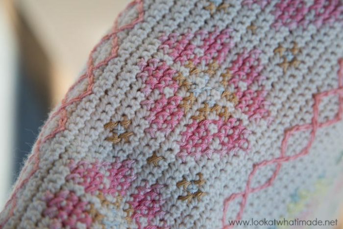 Hygge CAL Hygge Shawl Crochet Cross Stitch