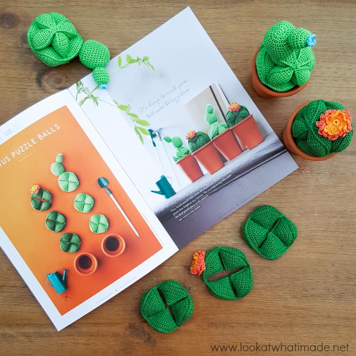 YARN 3 Tropical Edition Cactus Puzzle Balls