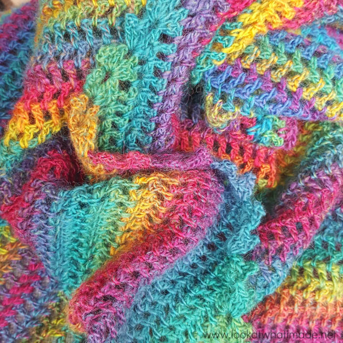 My Story Crochet Shawl Invicta Colour