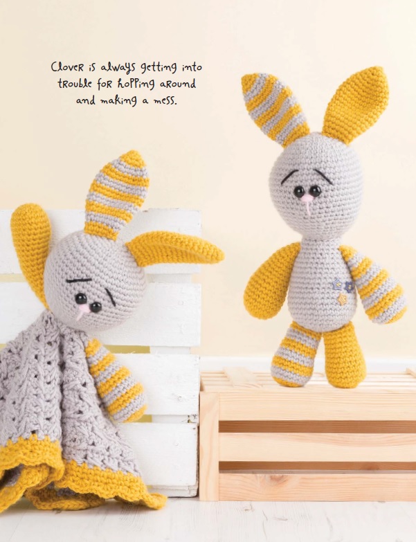 Three Cute Crochet Books by Sew and So