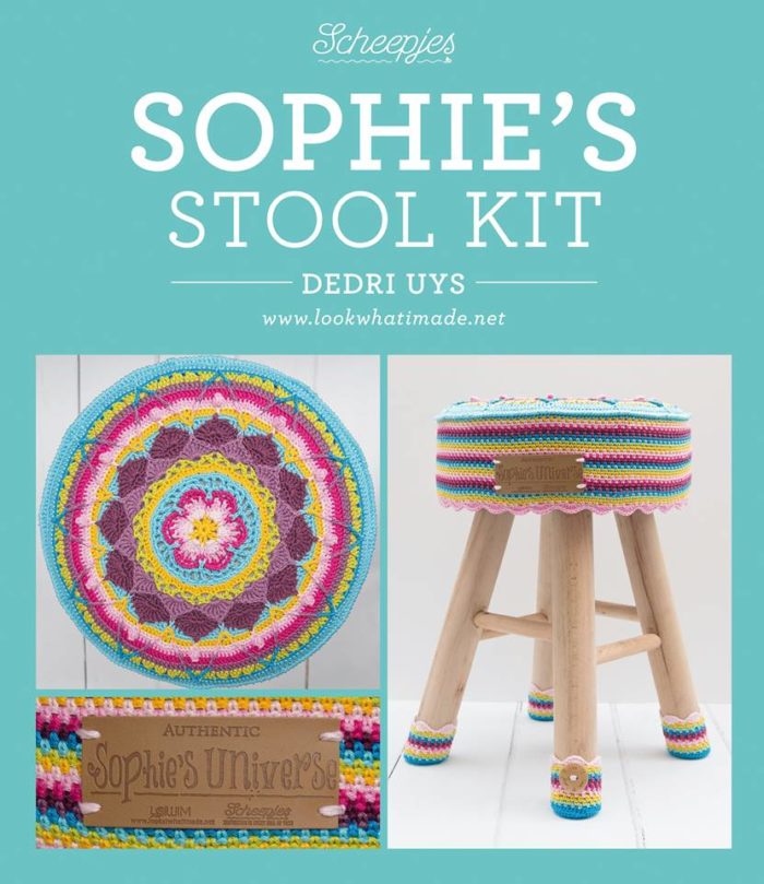 Scheepjes Sophie's Stool Pattern and Kits