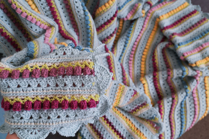 Memory Lane Crochet Blanket