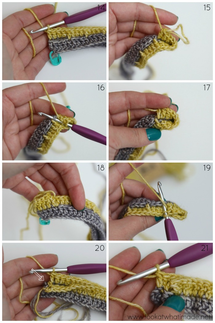 Ammonite Crochet Hook Roll Pattern