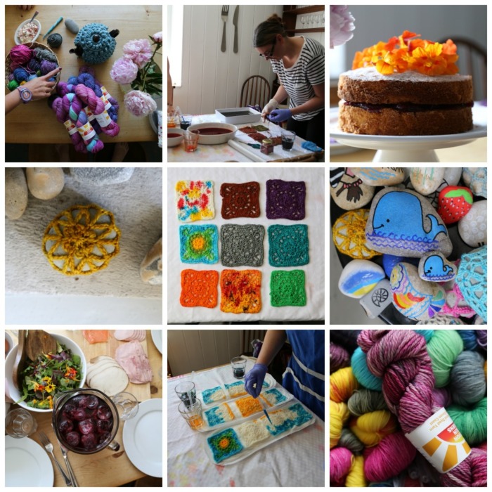 Devon Sun Yarns Retreat Lookatwhatimade June 2017