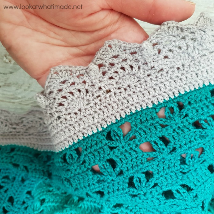 30 Crochet Edging Patterns (Crochet Borders for Blankets) - Six