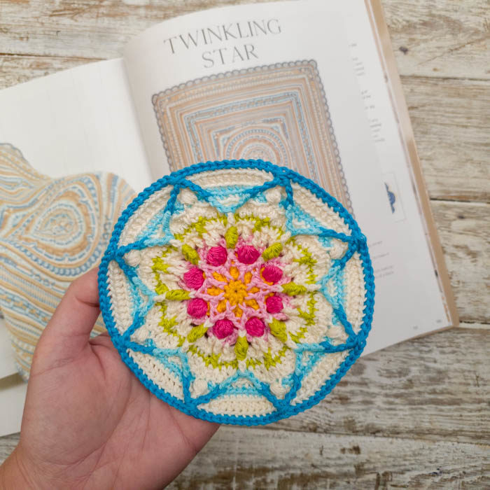 Cozy Crochet Blankets Book – Twinkling Star Mandala – It's all in