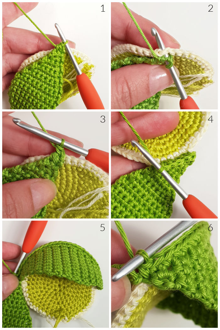Wedge Stitch, How to Crochet