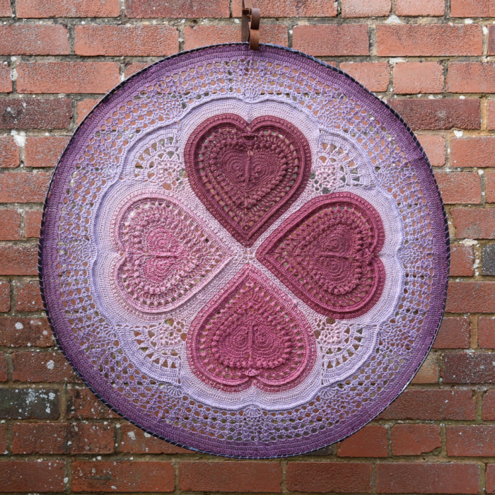 I Carry Your Heart – Crochet Mandala Pattern